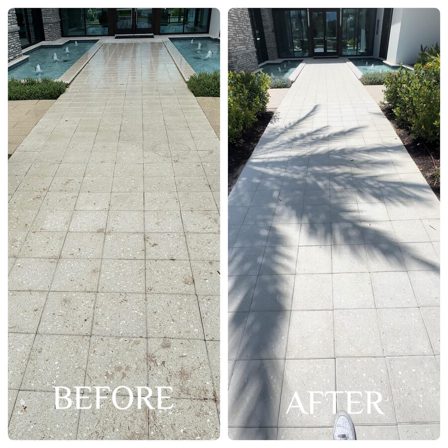 Walkway Deep Clean Walkway Deep Clean
